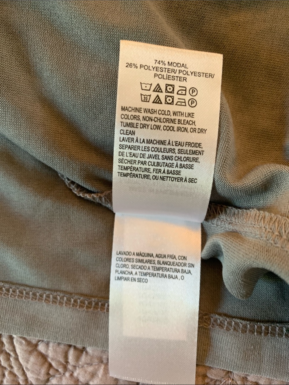 Lucky Brand Women's Sleeveless V-Neck Gray Tank Top - Small - Picture 7 of 7